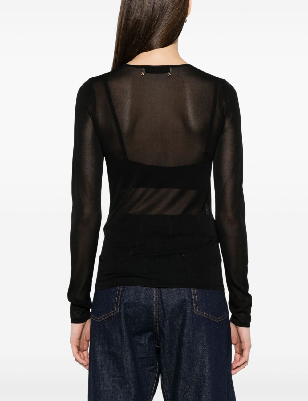 T-shirt Nella in nero Golden Goose - donna 