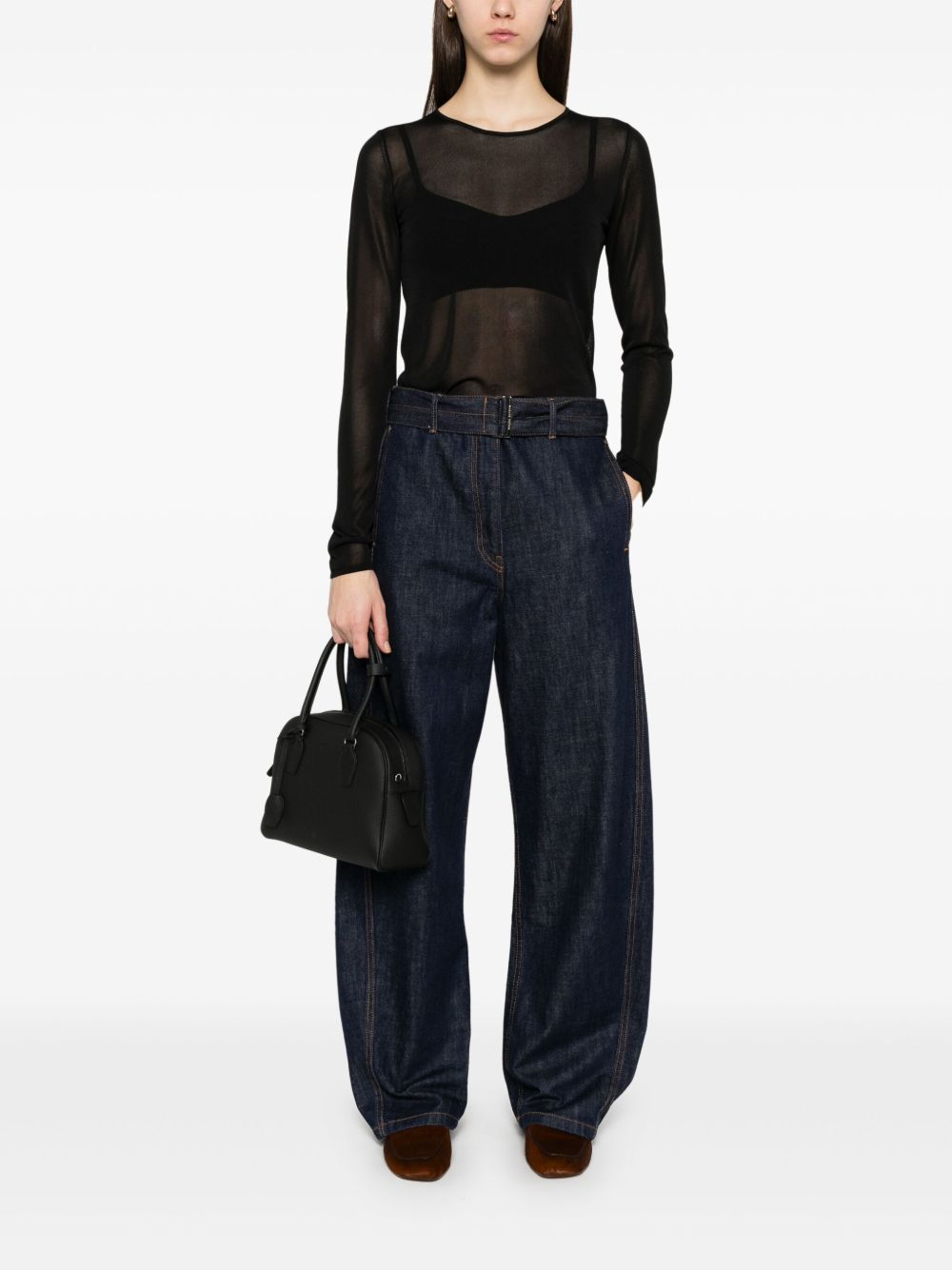T-shirt Nella in nero Golden Goose - donna 