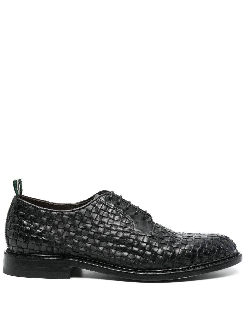 Derby con design intrecciato maremma in nero Green George - uomo 