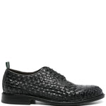 Derby con design intrecciato maremma in nero Green George - uomo 