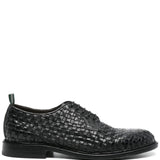 Derby con design intrecciato maremma in nero Green George - uomo 