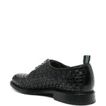 Derby con design intrecciato maremma in nero Green George - uomo 