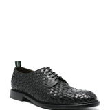 Derby con design intrecciato maremma in nero Green George - uomo 