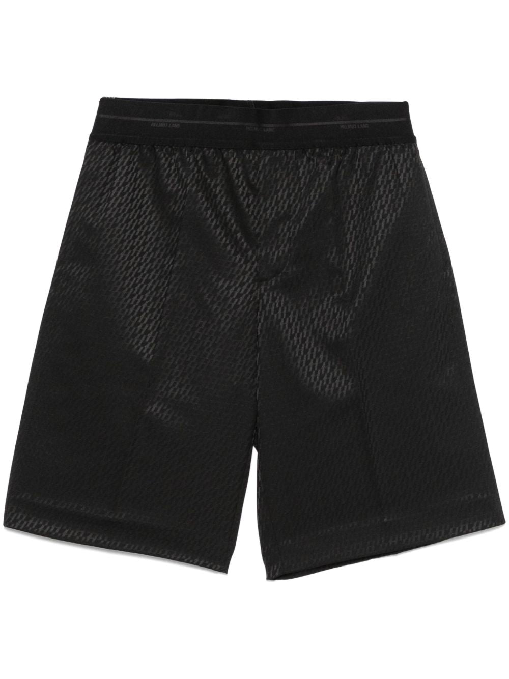 Shorts con logo jacquard Helmut Lang - uomo 
