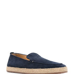 Espadrillas in camoscio in blu Henderson baracco - uomo 