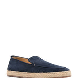 Espadrillas in camoscio in blu Henderson baracco - uomo 