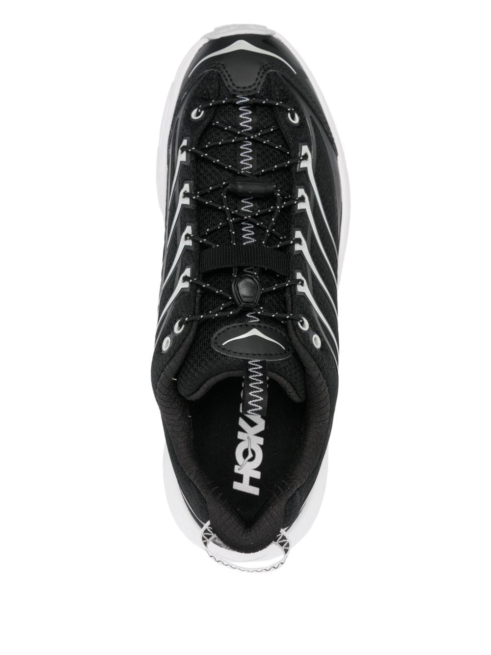 Sneakers Mafate Three 2 in nero e bianco Hoka - uomo 