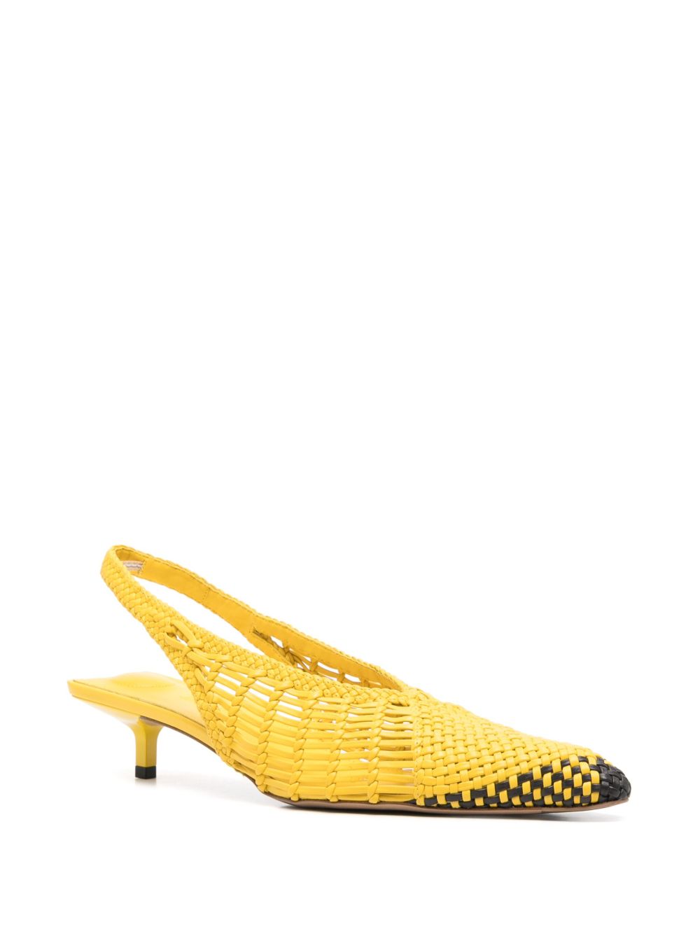 Decollete les cubisto banane b  in giallo Jacquemus - donna 