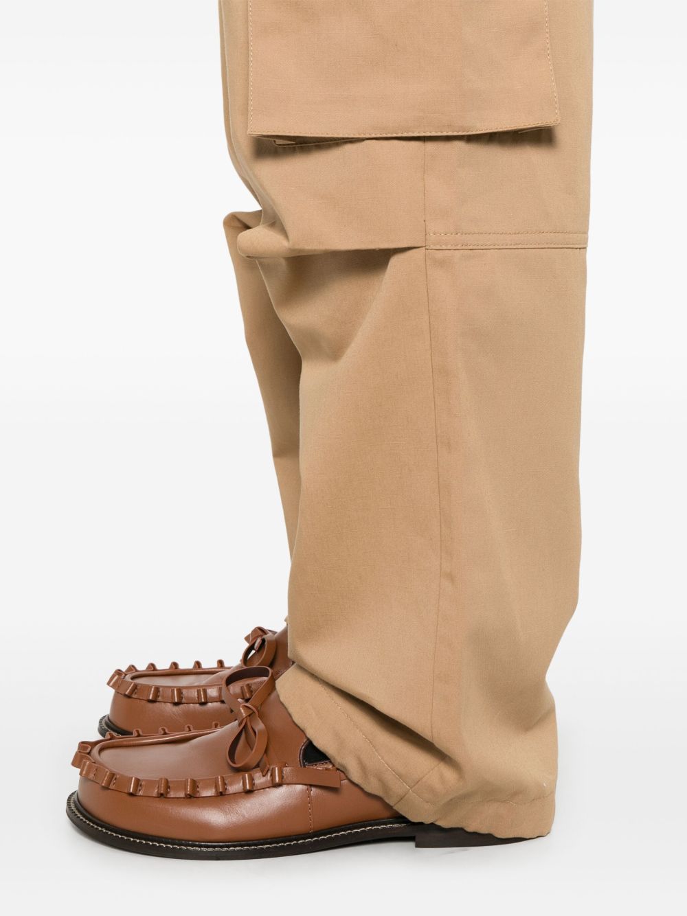 Pantaloni Cargo Le Cargo in marrone Jacquemus - uomo 