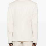 Giacca doppiopetto la veste fernando in beige Jacquemus - uomo 