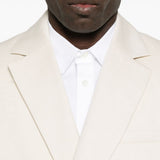 Giacca doppiopetto la veste fernando in beige Jacquemus - uomo 