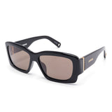 Occhiali da sole squadrati in nero Jacquemus - unisex 