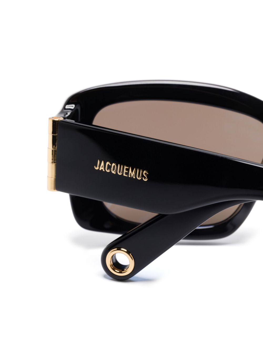 Occhiali da sole squadrati in nero Jacquemus - unisex 