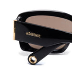Occhiali da sole squadrati in nero Jacquemus - unisex 