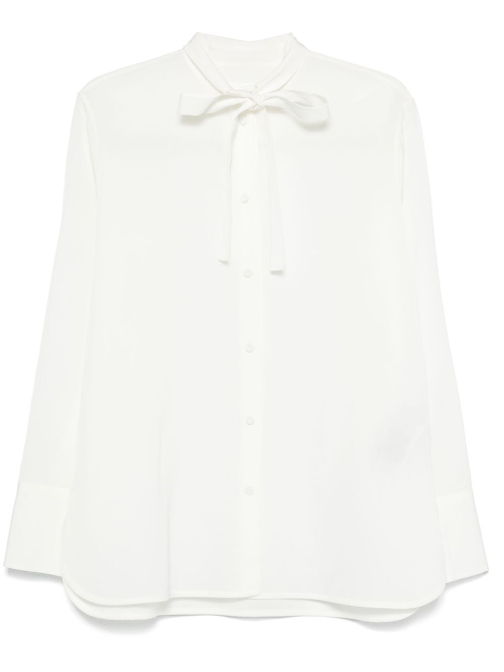 Camicia con fiocco in bianco Jil sander - donna 