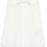 Camicia con fiocco in bianco Jil sander - donna 