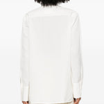 Camicia con fiocco in bianco Jil sander - donna 