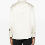 Camicia in twill in avorio Jil Sander - donna 