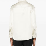 Camicia in twill in avorio Jil Sander - donna 