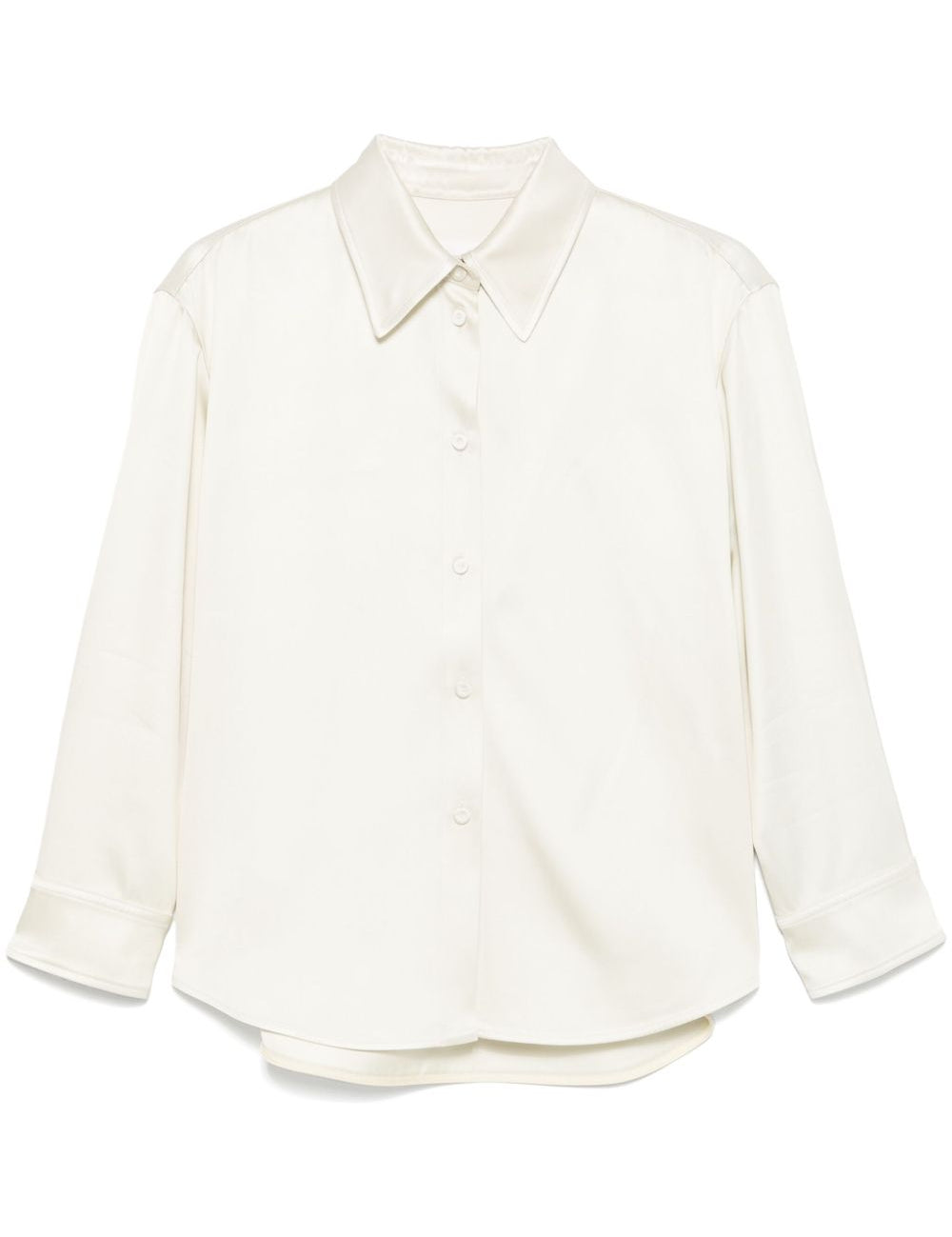 Camicia in twill in avorio Jil Sander - donna 