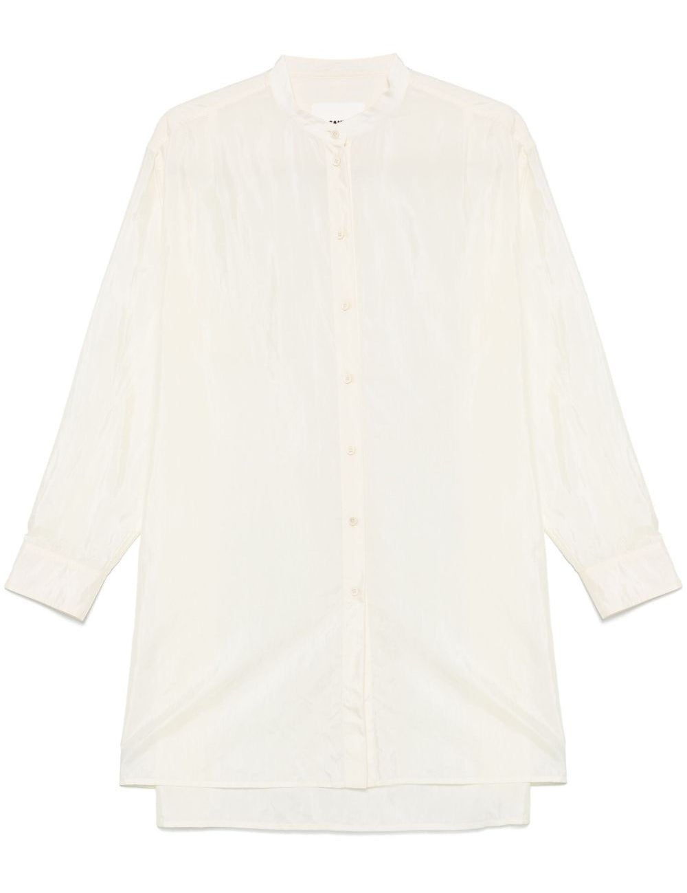 Camicia in raso in giallo Jil sander - donna 