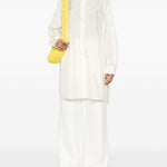 Camicia in raso in giallo Jil sander - donna 
