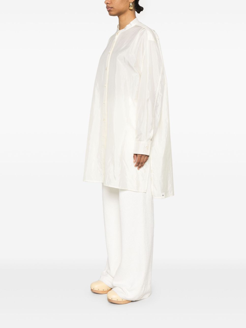 Camicia in raso in giallo Jil sander - donna 