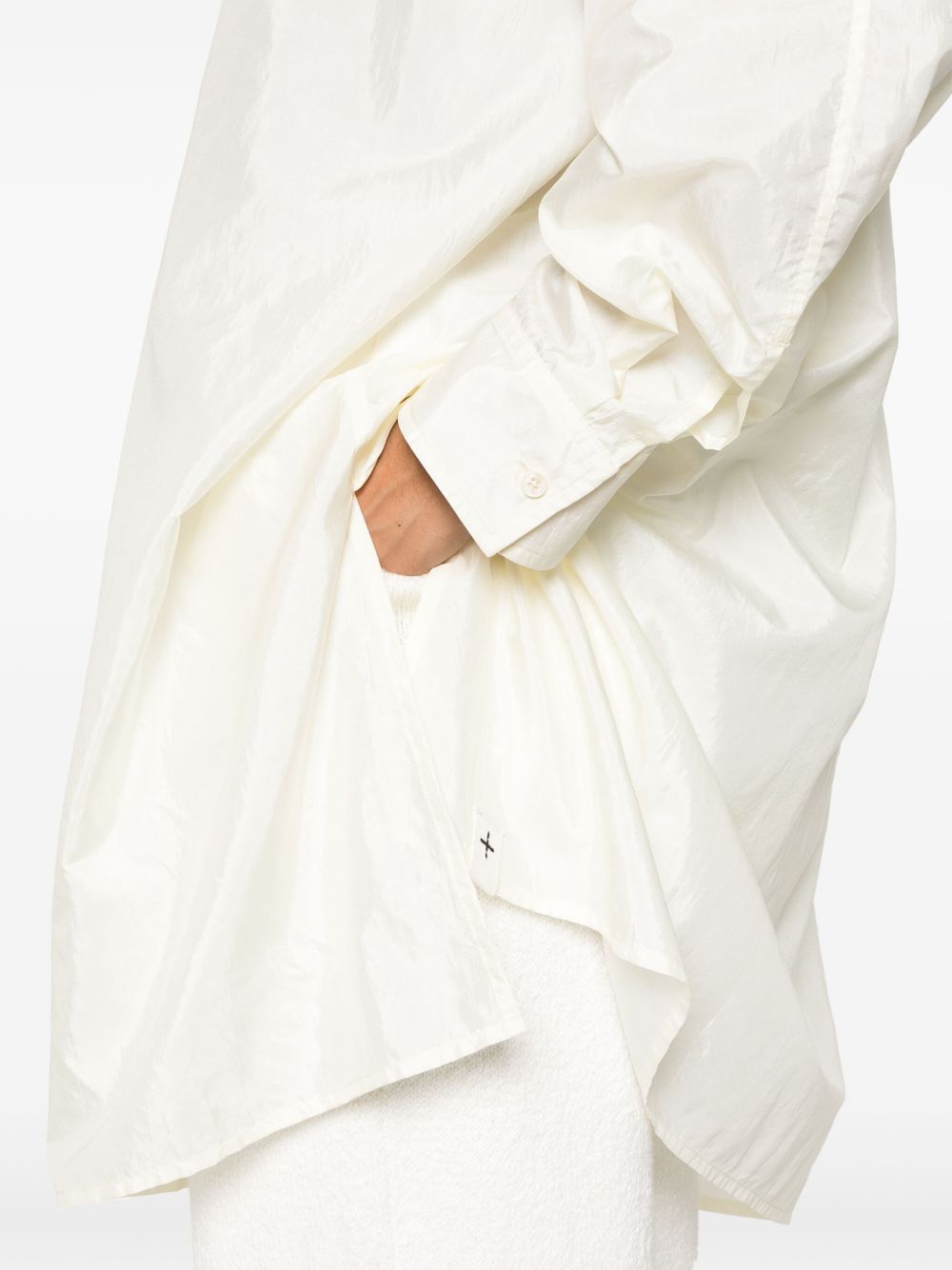 Camicia in raso in giallo Jil sander - donna 