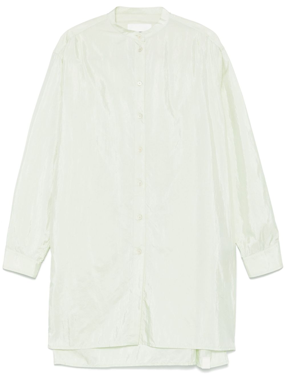 Camicia in raso in verde Jil sander - donna 