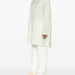 Camicia in raso in verde Jil sander - donna 