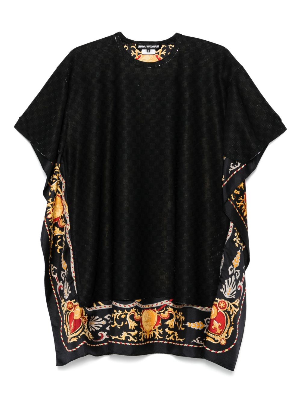Tunica con dettagli in lurex in nero Junya watanabe - donna 
