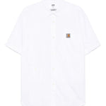 Camicia con logo in bianco Junya Watanabe MAN x Carhartt - uomo 