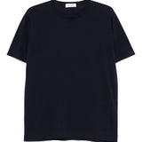 T-shirt in cotone in blu Kangra - uomo 