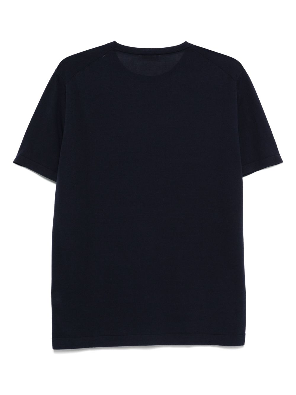 T-shirt in cotone in blu Kangra - uomo 