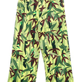 Pantaloni con stampa Chiku-Rin Camo in verde Kenzo - uomo 