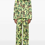 Giacca-camicia con stampa Chiku-Rin Camo in vedre Kenzo - uomo 