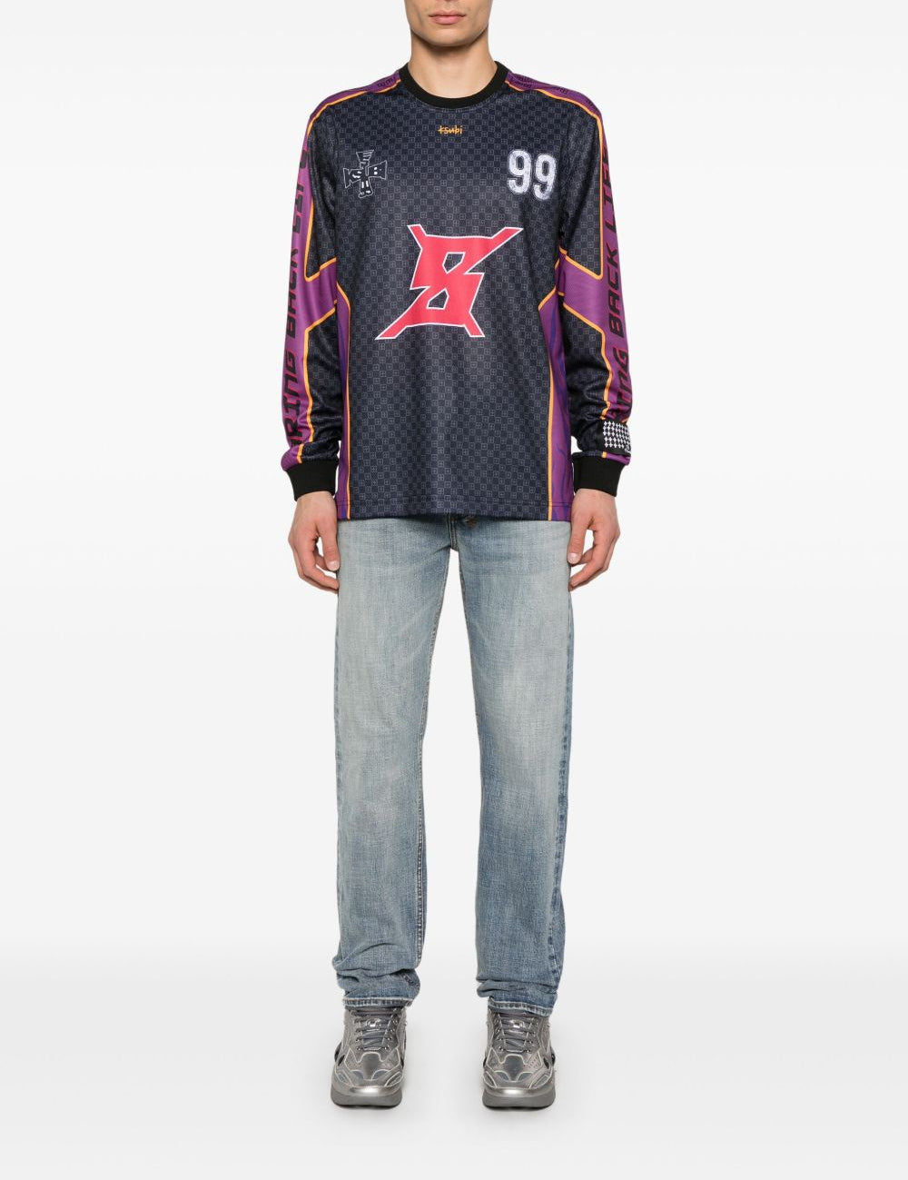 Jeans Chitch Selvedge in blu Ksubi - uomo 