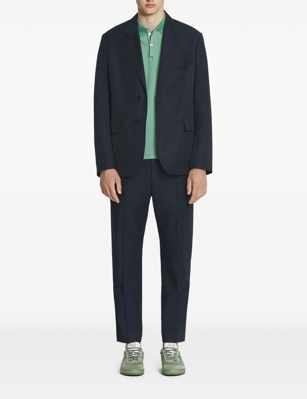 Pantaloni con elastico in blu Lanvin - uomo 