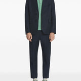 Pantaloni con elastico in blu Lanvin - uomo 
