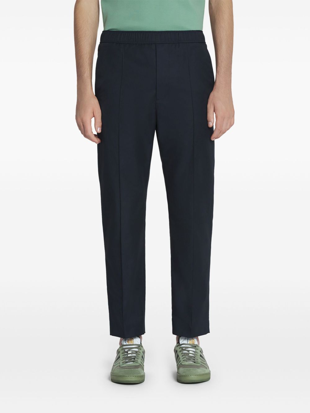 Pantaloni con elastico in blu Lanvin - uomo 