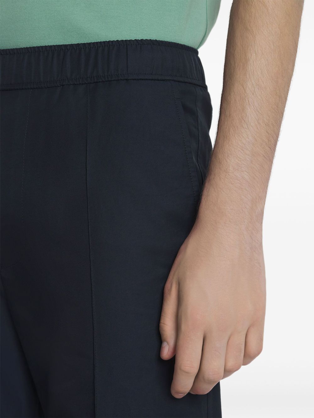Pantaloni con elastico in blu Lanvin - uomo 