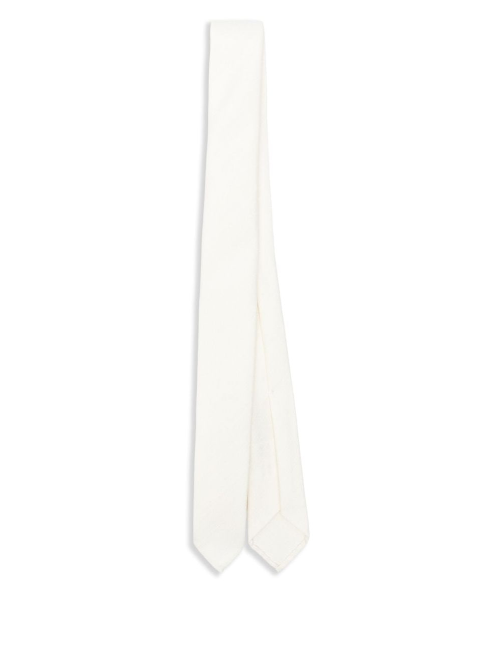 Cravatta in seta beige Lardini - uomo 