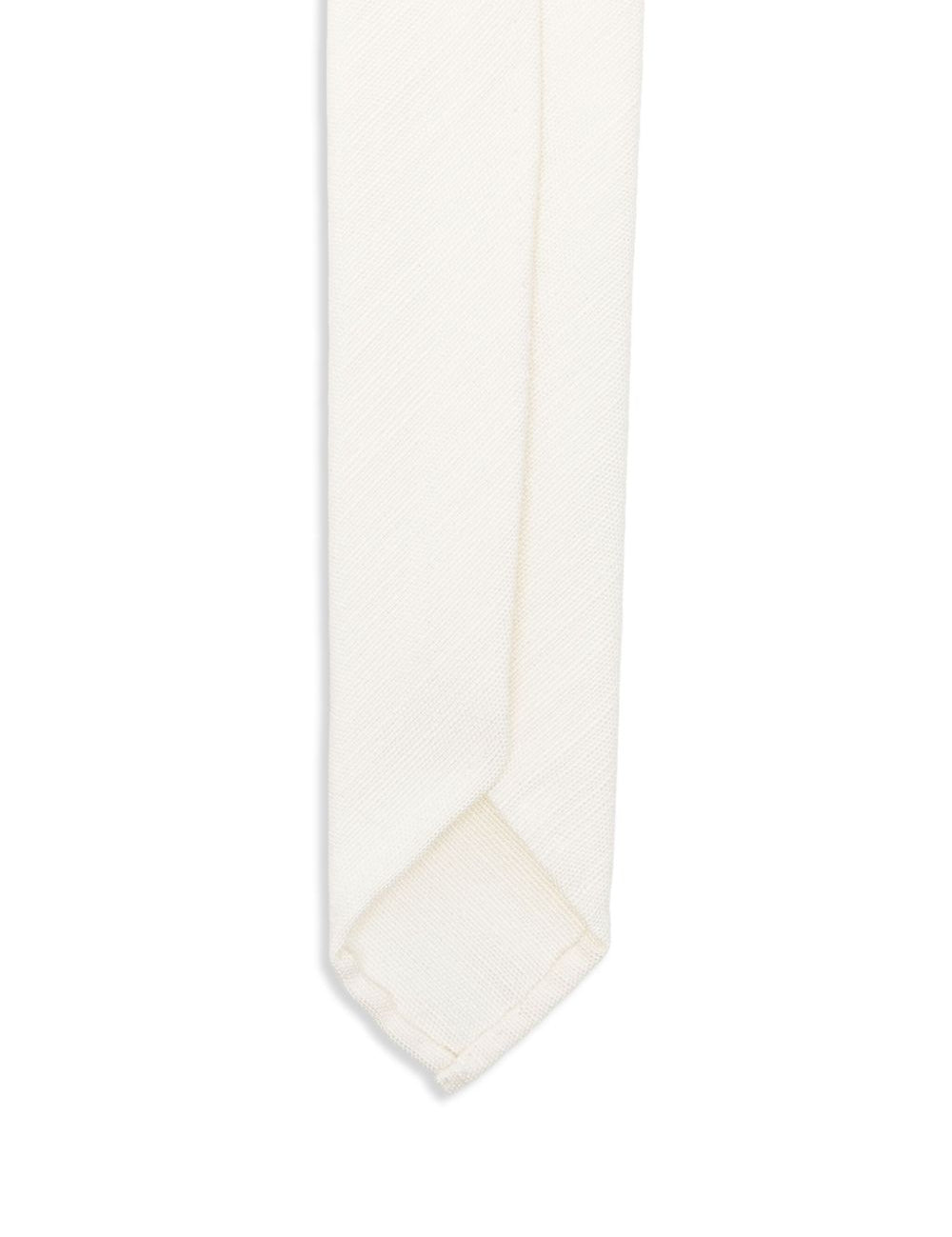 Cravatta in seta beige Lardini - uomo 