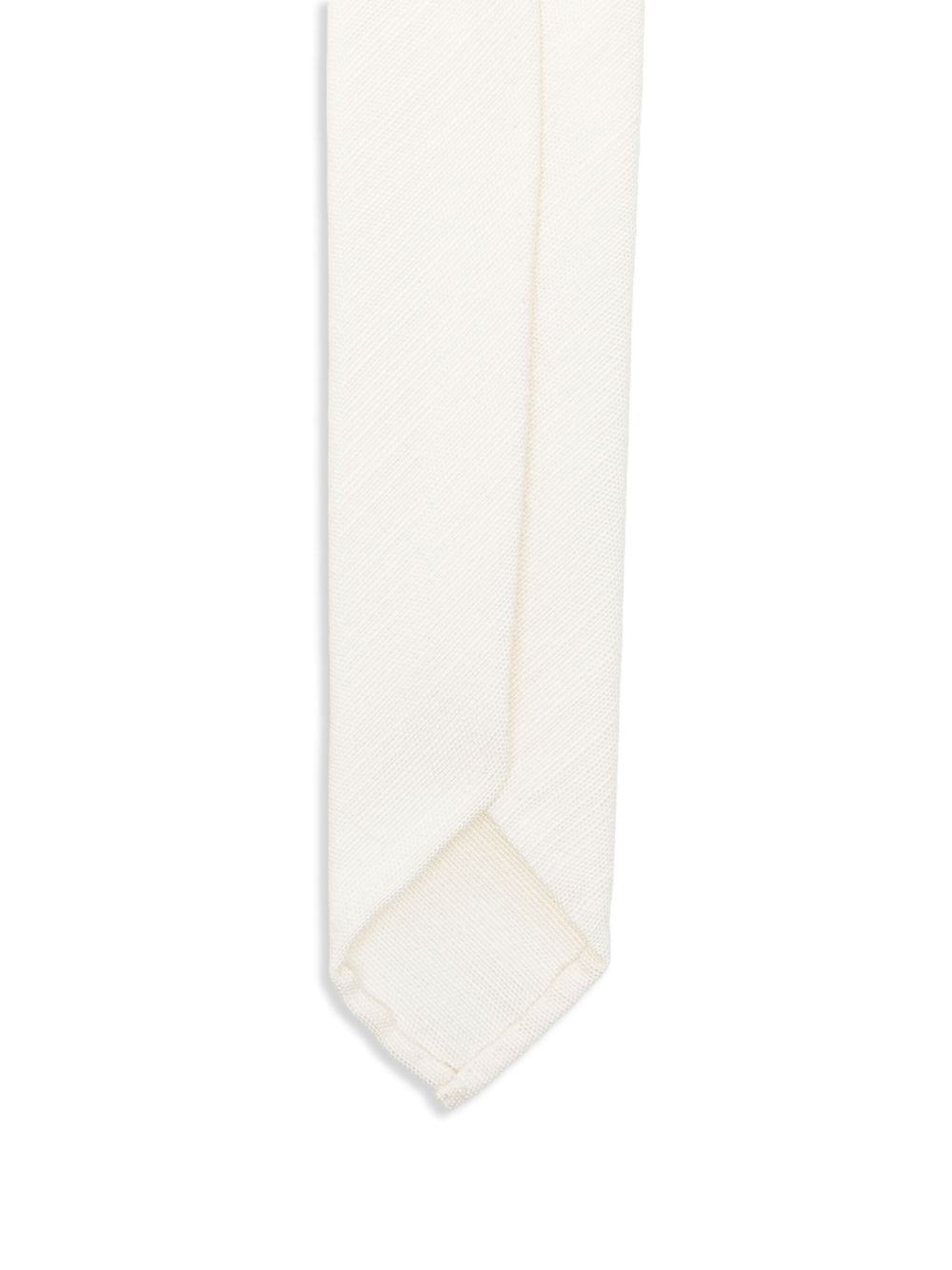 Cravatta in seta beige Lardini - uomo 