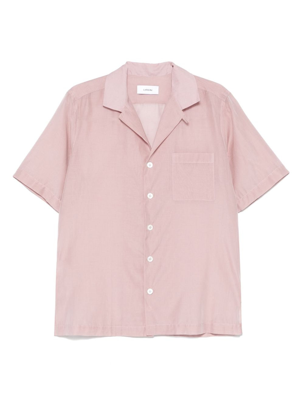 Camicia trasparente in rosa Lardini - uomo 