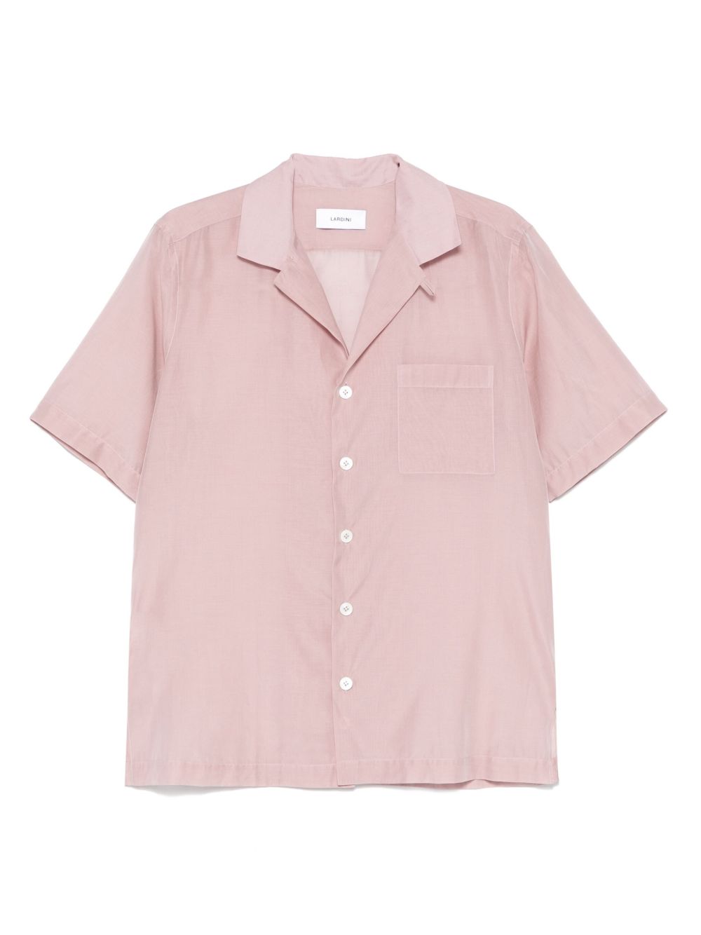 Camicia trasparente in rosa Lardini - uomo 