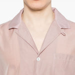 Camicia trasparente in rosa Lardini - uomo 