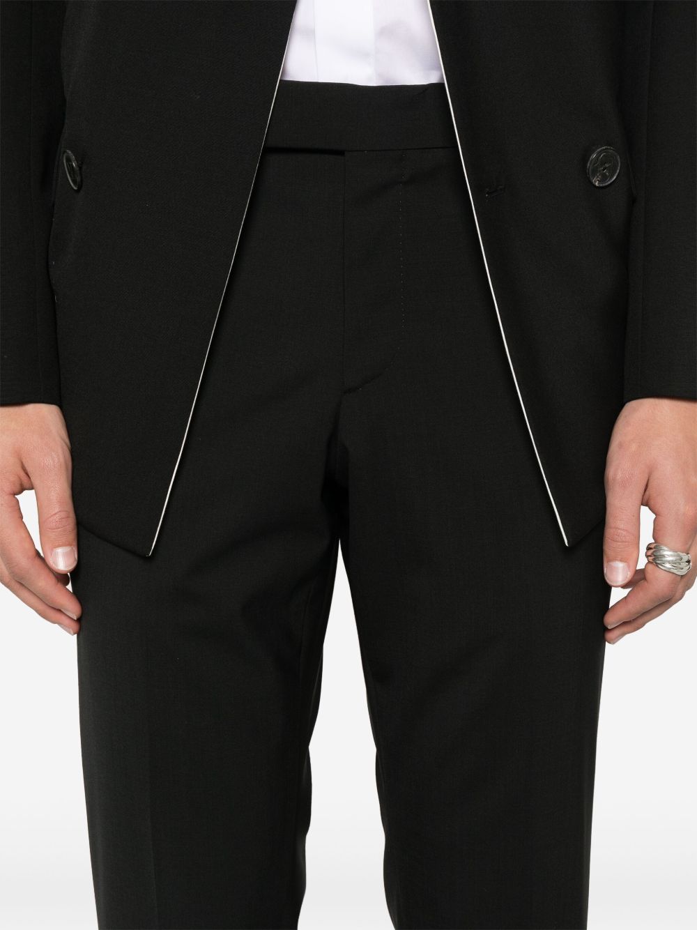 Pantaloni sartoriali in nero Lardini - uomo 