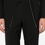 Pantaloni sartoriali in nero Lardini - uomo 