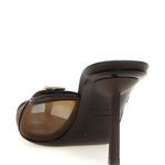 Mules Vittoria 80mm in marrone Le silla - donna 